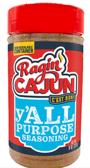 Ragin Cajun Mild/Ya'll Seasoning 8 oz.